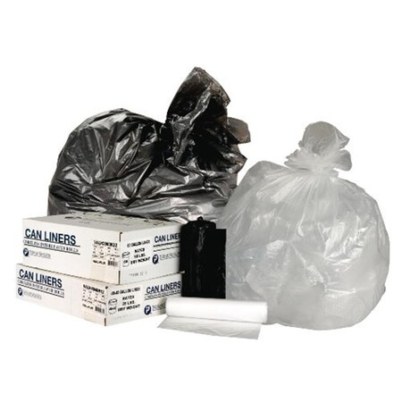 Inteplast High Density Commercial Can Liners 36x40 16 Mic - Natural IBS VALH3340N16
